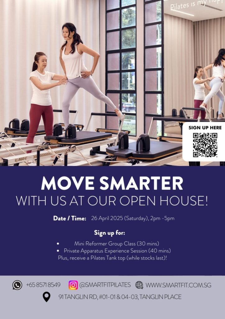 Move Smarter at SmartFit Pilates Open House 2025: Reformer & Private Apparatus Experiences