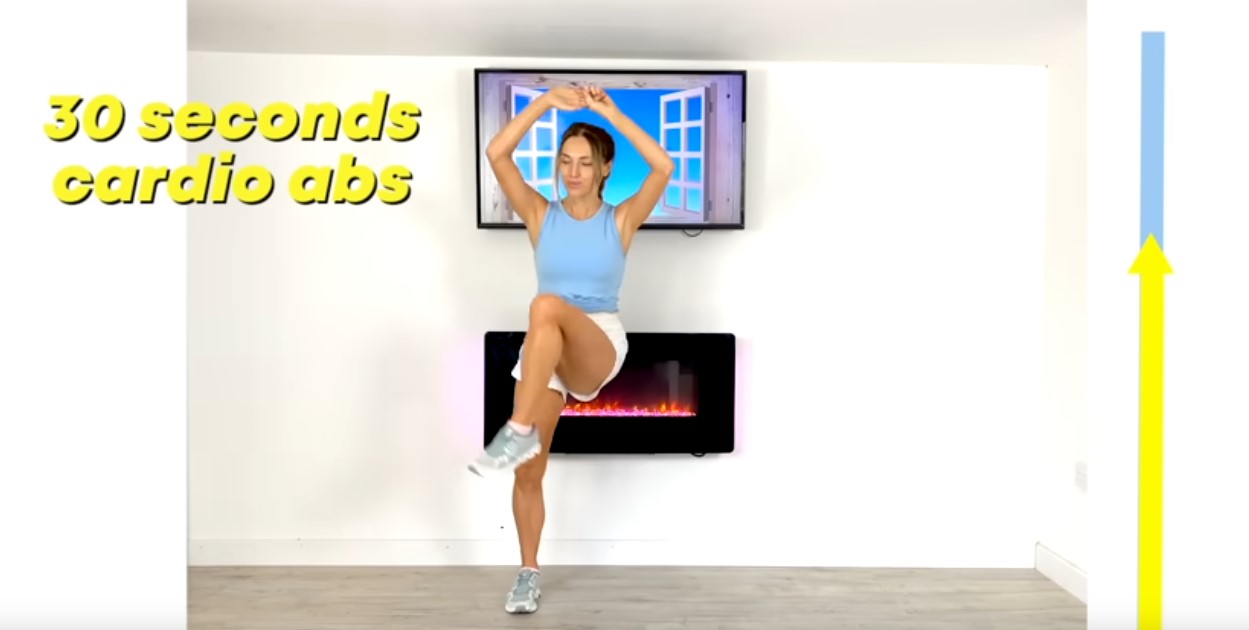  Walk at Home - 15 Minute Walking Workout to Lose Belly Fat 
