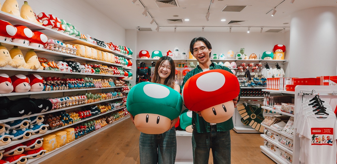 Game On at Jewel Changi Airport: Mario Kart Installations & Nintendo Pop-Up Take Over the Forest Valley